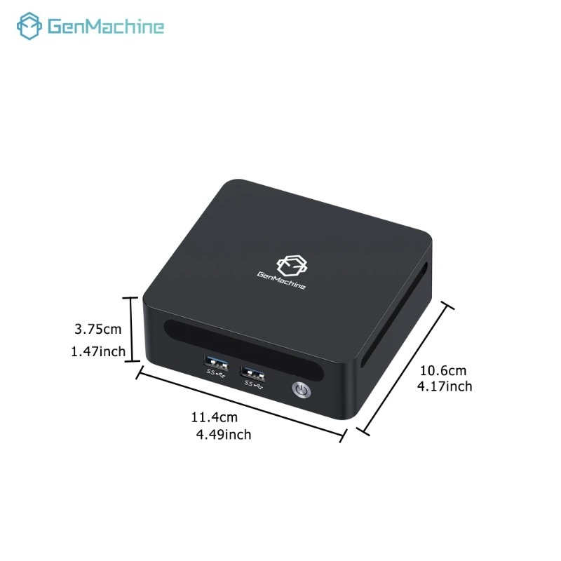 GenMachine Mini PC Ren5000 550 - огляд і ціна Ddr4 3200Mhz