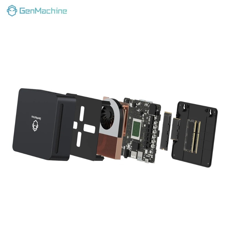 GenMachine Mini PC Ren5000 550 - огляд і ціна Ddr4 3200Mhz