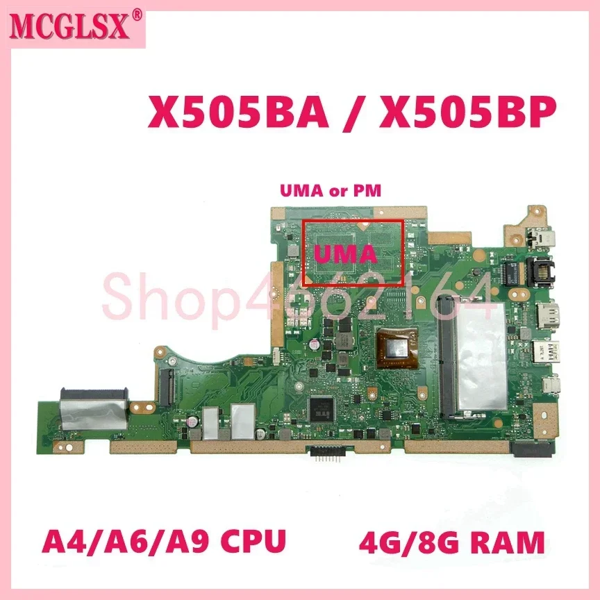 X505BP Laptop Motherboard For  - огляд і ціна Ddr4 8Gb