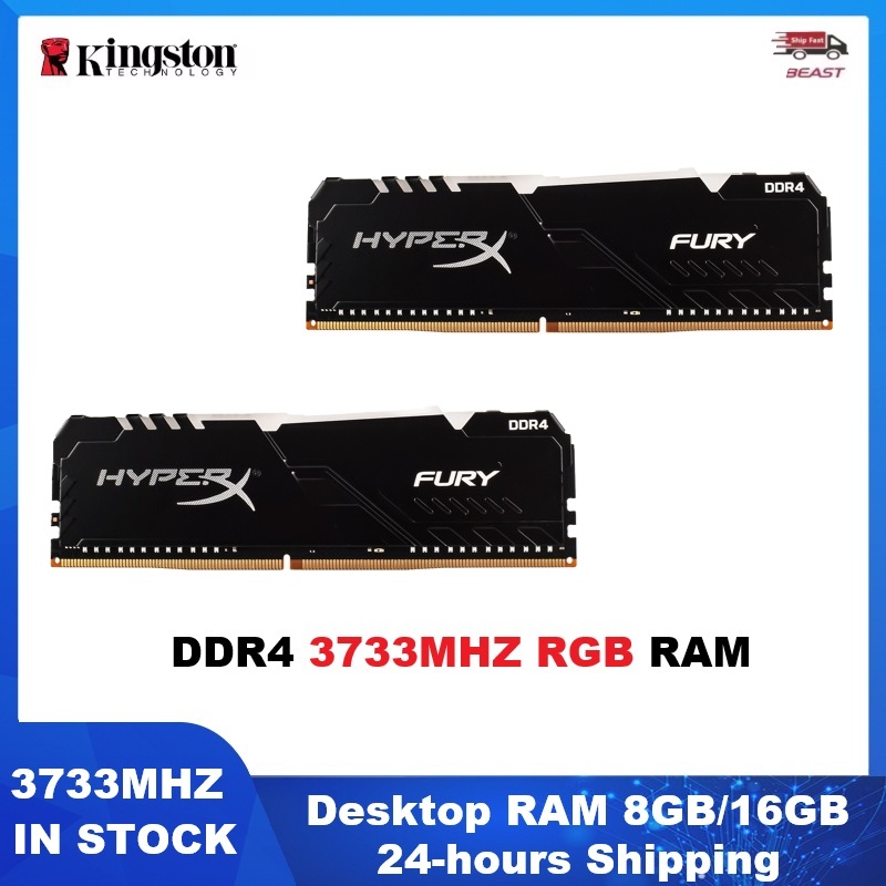 HYPERX FURY DDR4 Desktop Memor - огляд і ціна Ddr4 2400Mhz