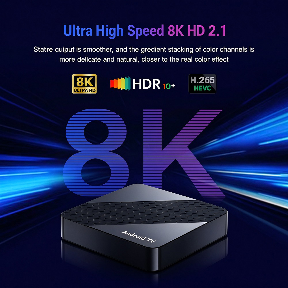 YOZHIXU Smart TV Box 8K X10 An - огляд і ціна Ddr3 8Gb