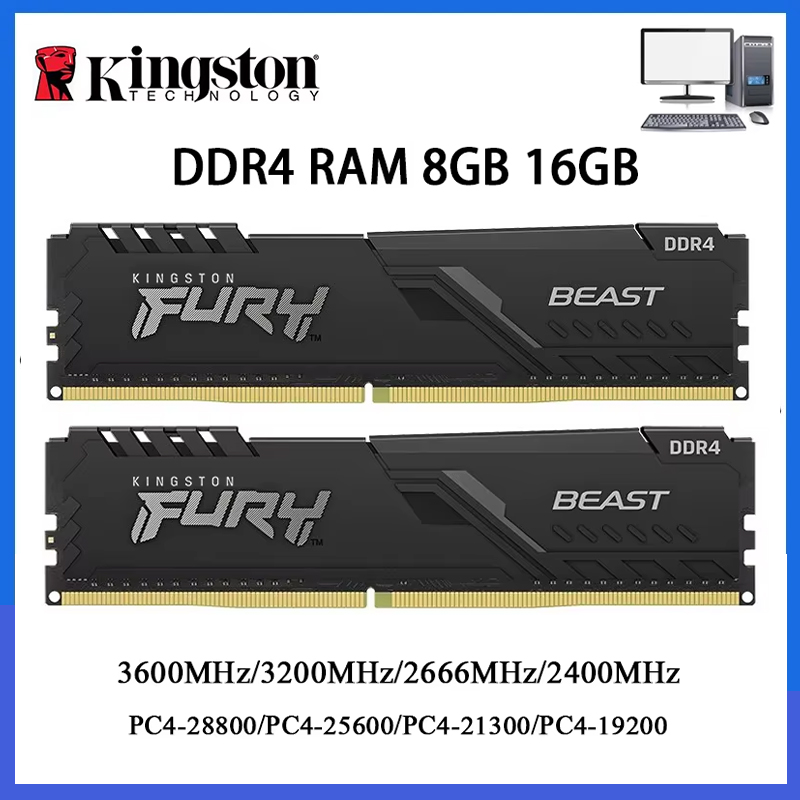 DDR4 Kingston BEAST RAM 3200MH - огляд і ціна Ddr4 3200 16Gb