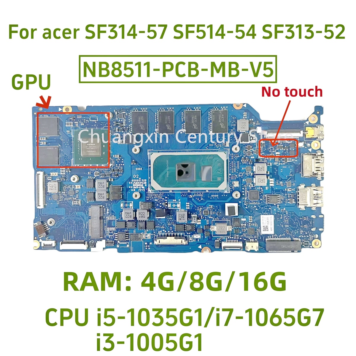 NB8511-PCB-MB-V4/V5 motherboar - огляд і ціна Ddr4 8Gb